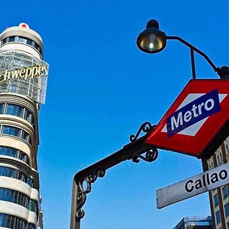Apartamento Sotano En Gran Via Madrid Kültér fotó